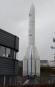 Ariane 5 model at Bremen Airport